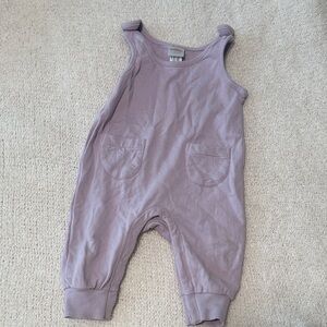 Hanna Andersson Lilac Kids Overalls